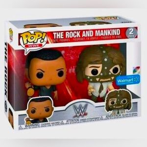 Pop! WWE : The Rock And Mankind [ 2 pack ]